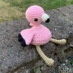 chubby flamingo amigurumi